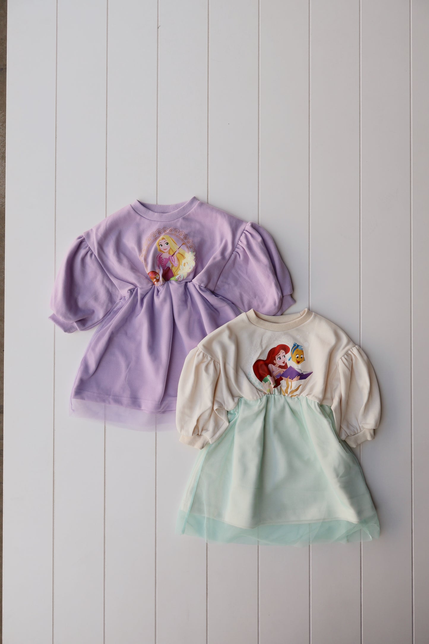 Ariel and Rapunzel Princess Dress