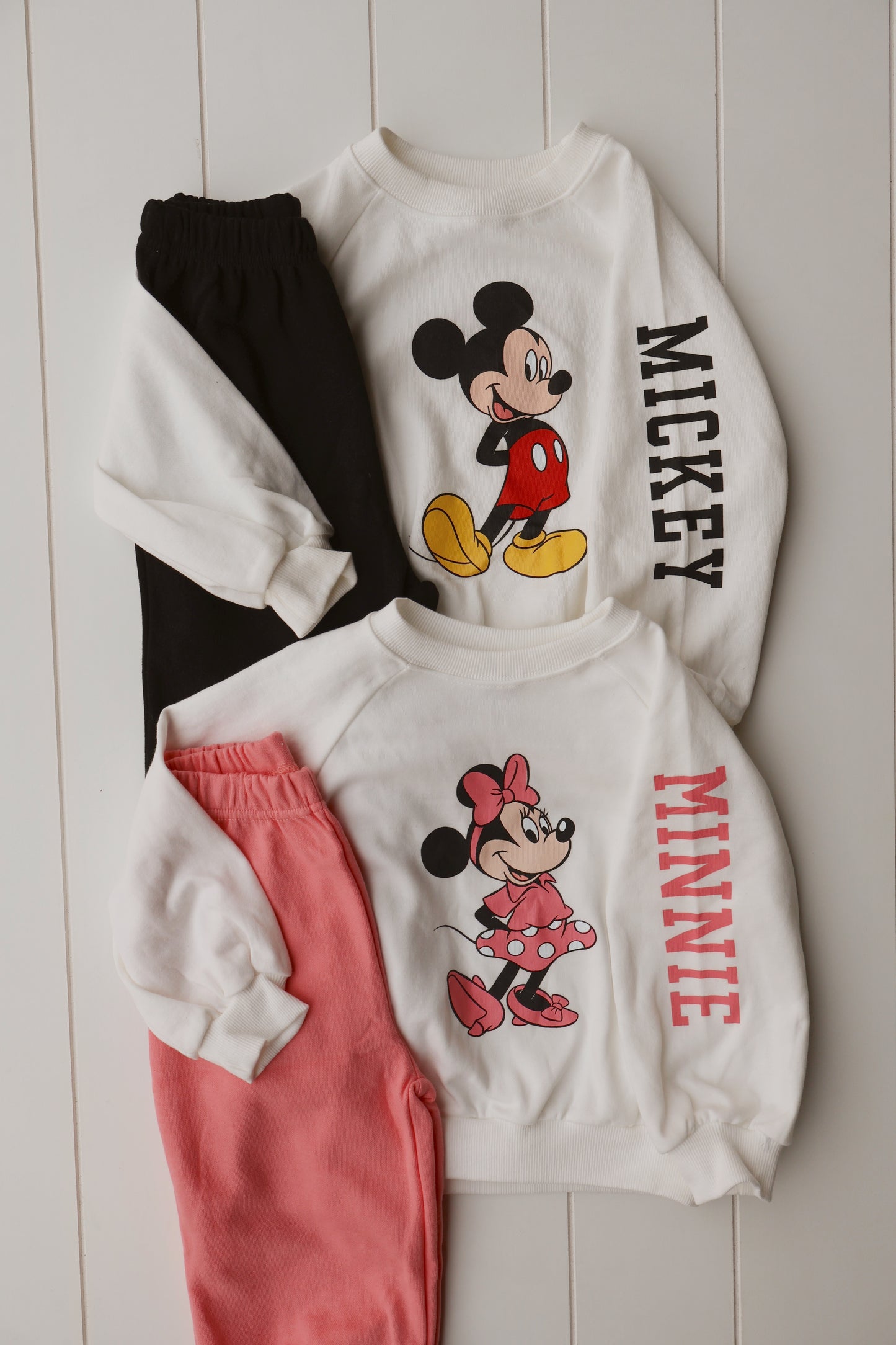 Minnie/Mickey Sweat Set