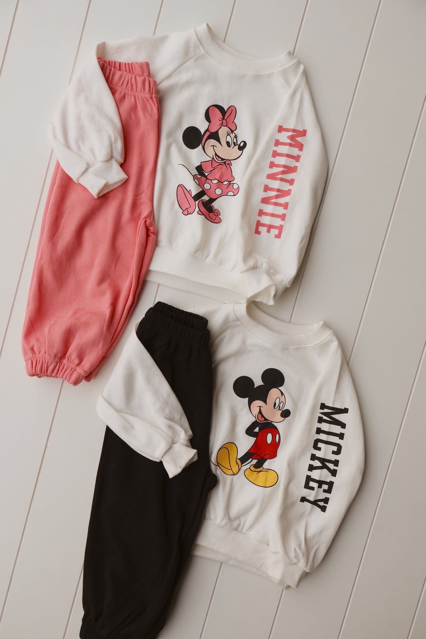 Minnie/Mickey Sweat Set