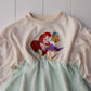 Ariel and Rapunzel Princess Dress