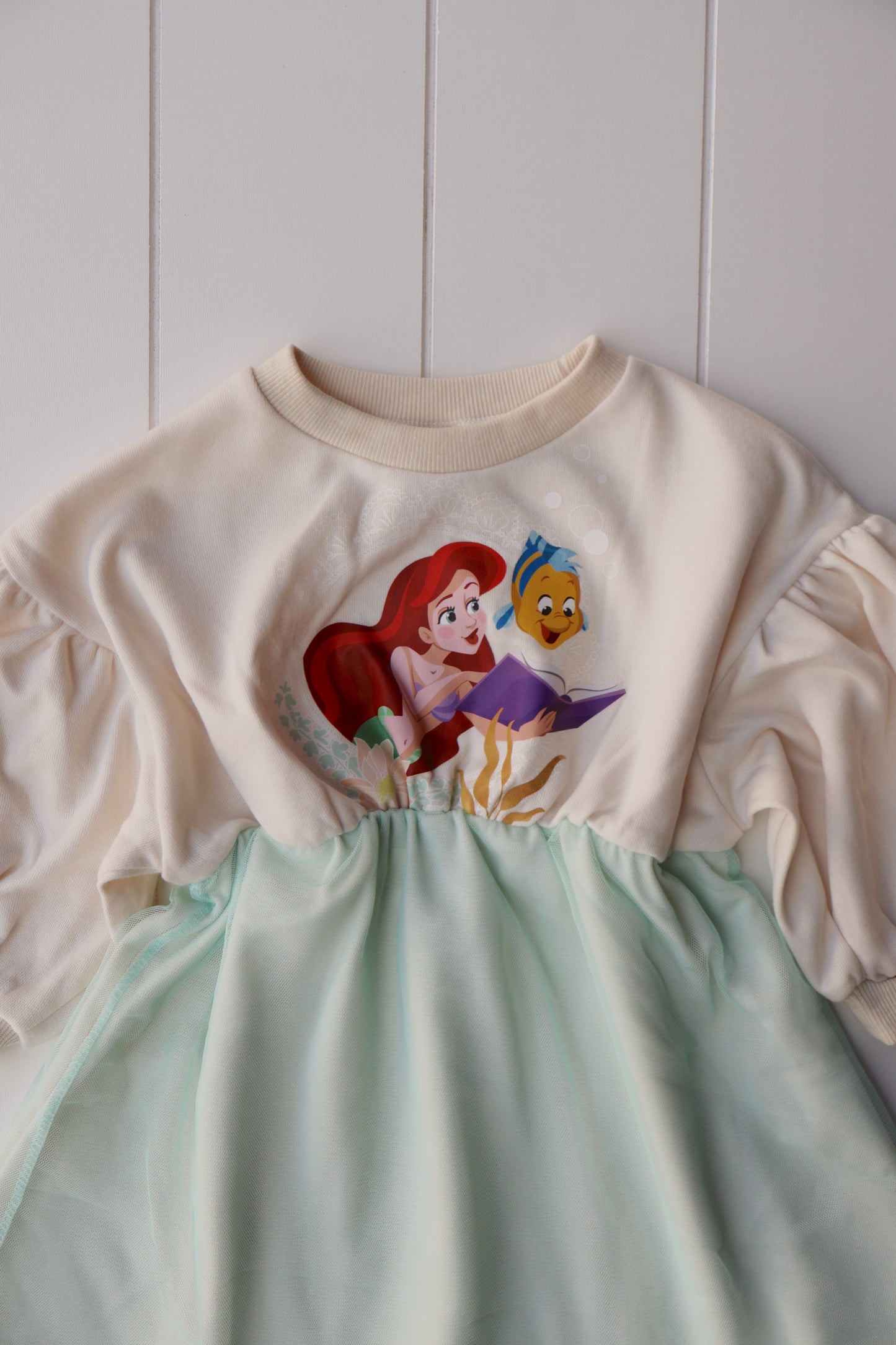 Ariel and Rapunzel Princess Dress