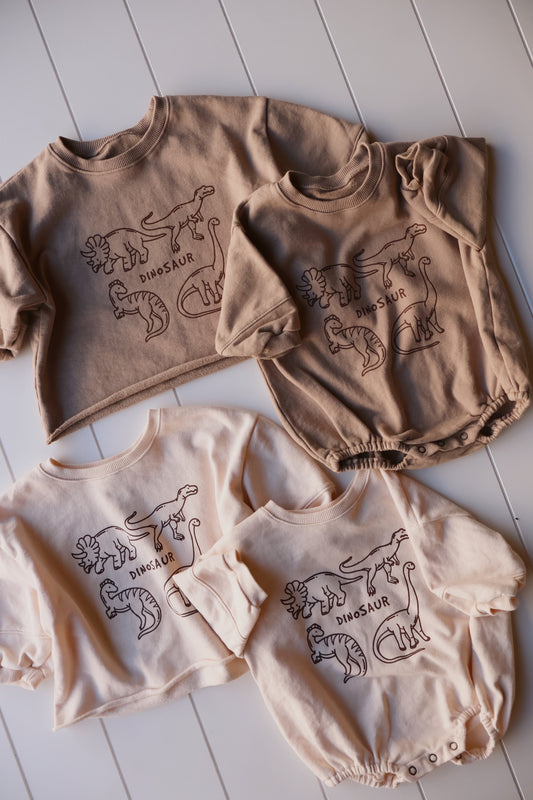 Dino Onesie/Crew Neck