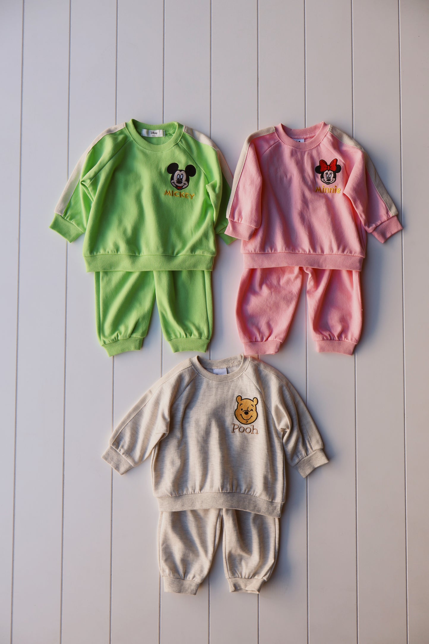 Pooh+ Friends Sweat Set