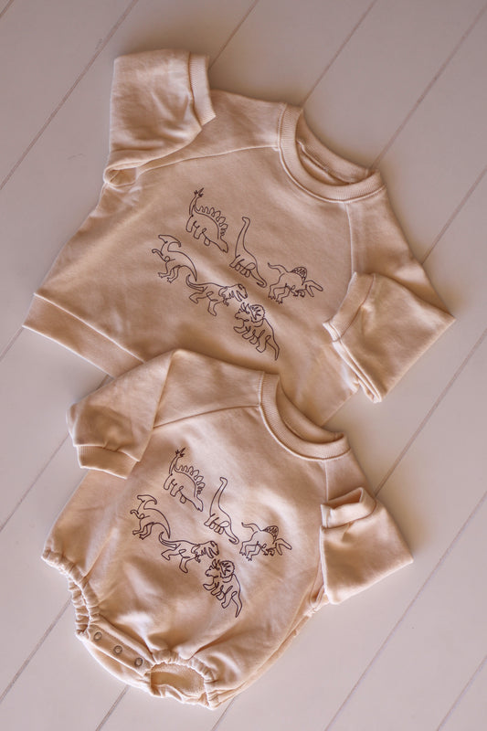 Dino Crew Neck/Onesie