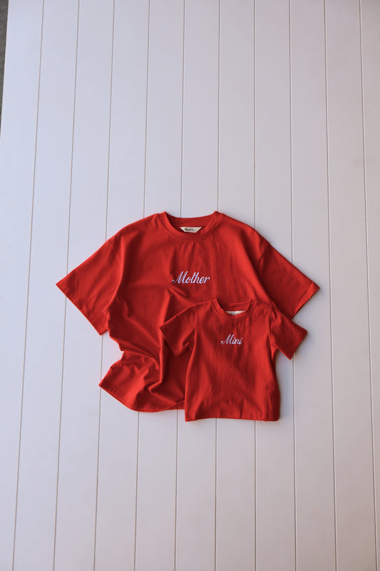 Mother Embroidered T-Shirt