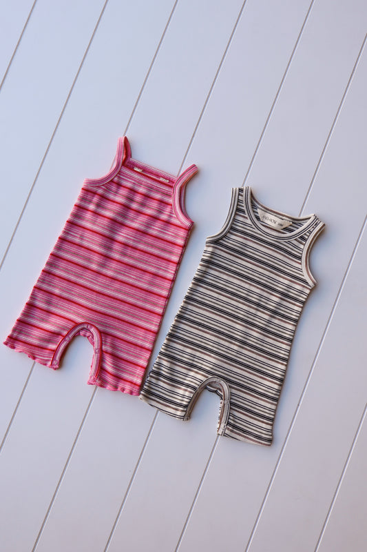 Stripe Summer Tank Jumpsuit