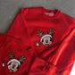 Disney Christmas Minnie/Mickey Kids Crew Neck