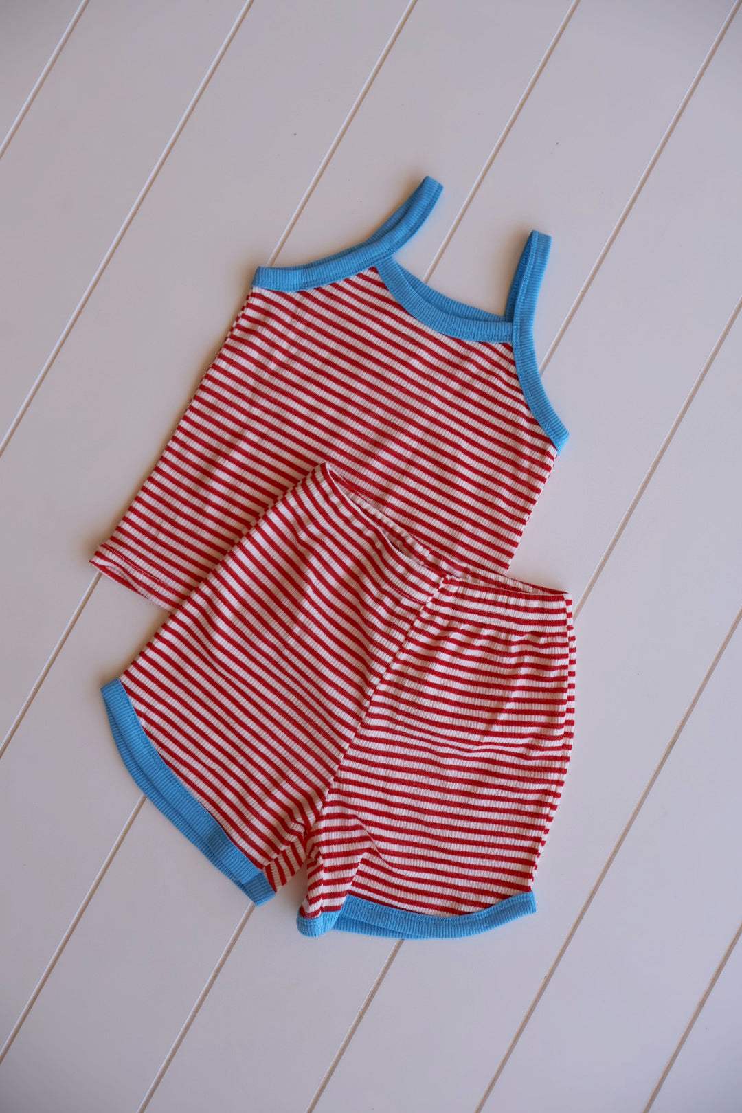 Stripe Tank Set