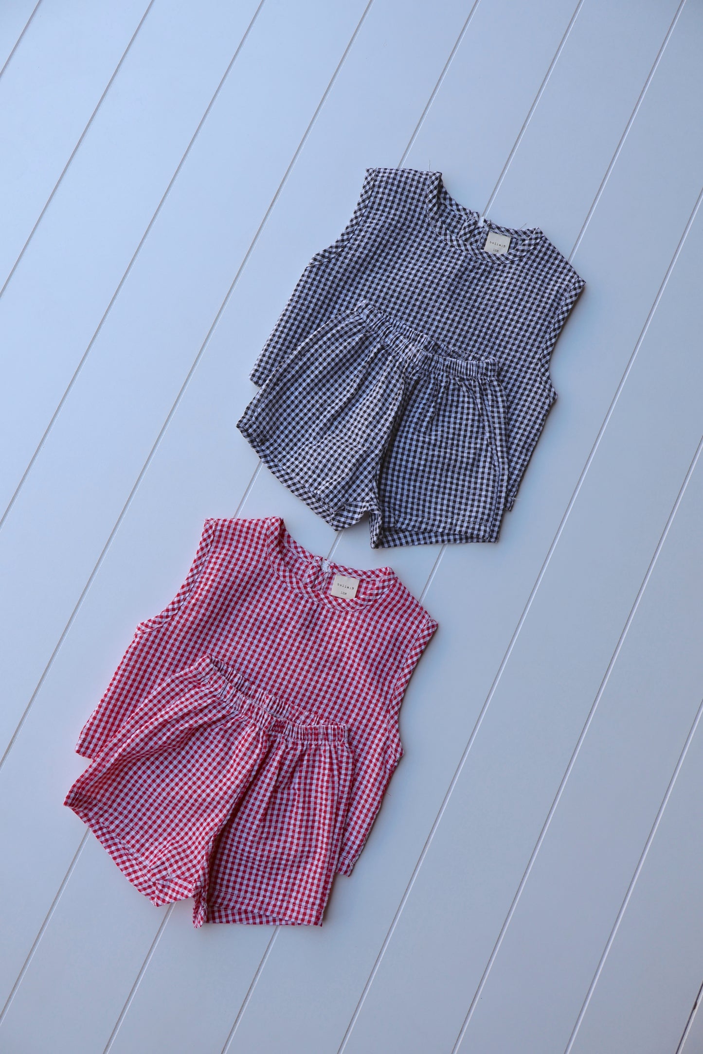 Gingham Short Set