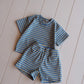 Blue/Yellow Stripe Kids Set PRE ORDER