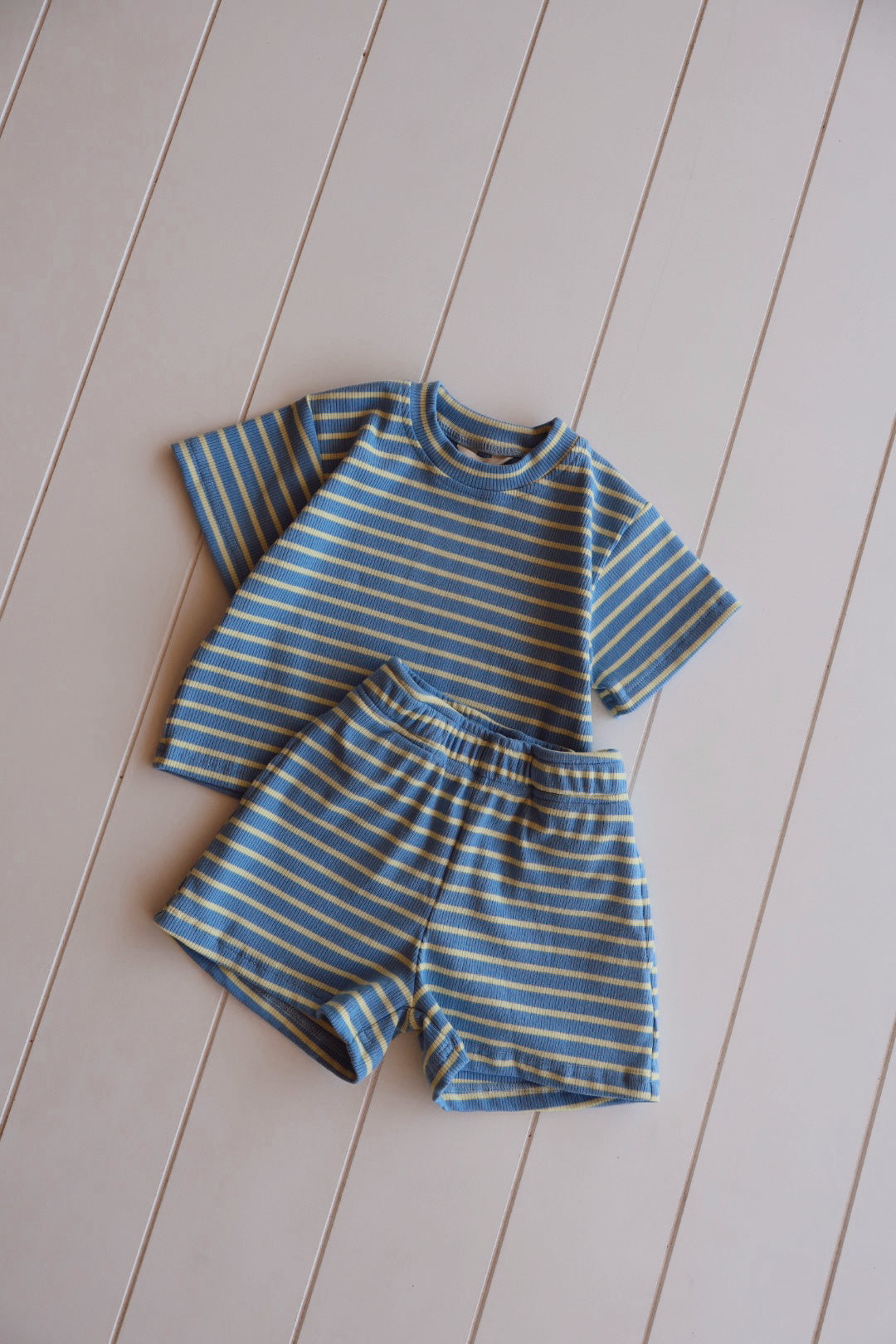 Blue/Yellow Stripe Kids Set PRE ORDER