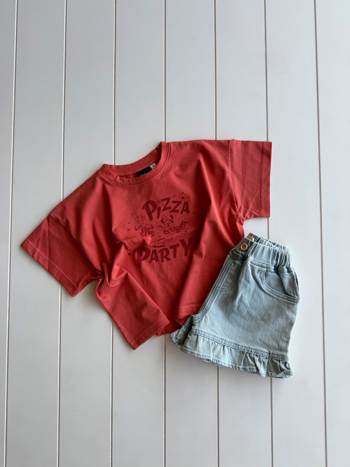 Pizza Party Disney Tee