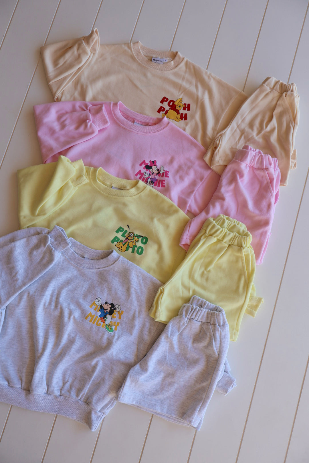Mickey And Friends Sweat Short Set