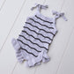 Spring Knit Ruffle Onesie
