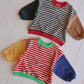 Colorblock Stripe Crewneck
