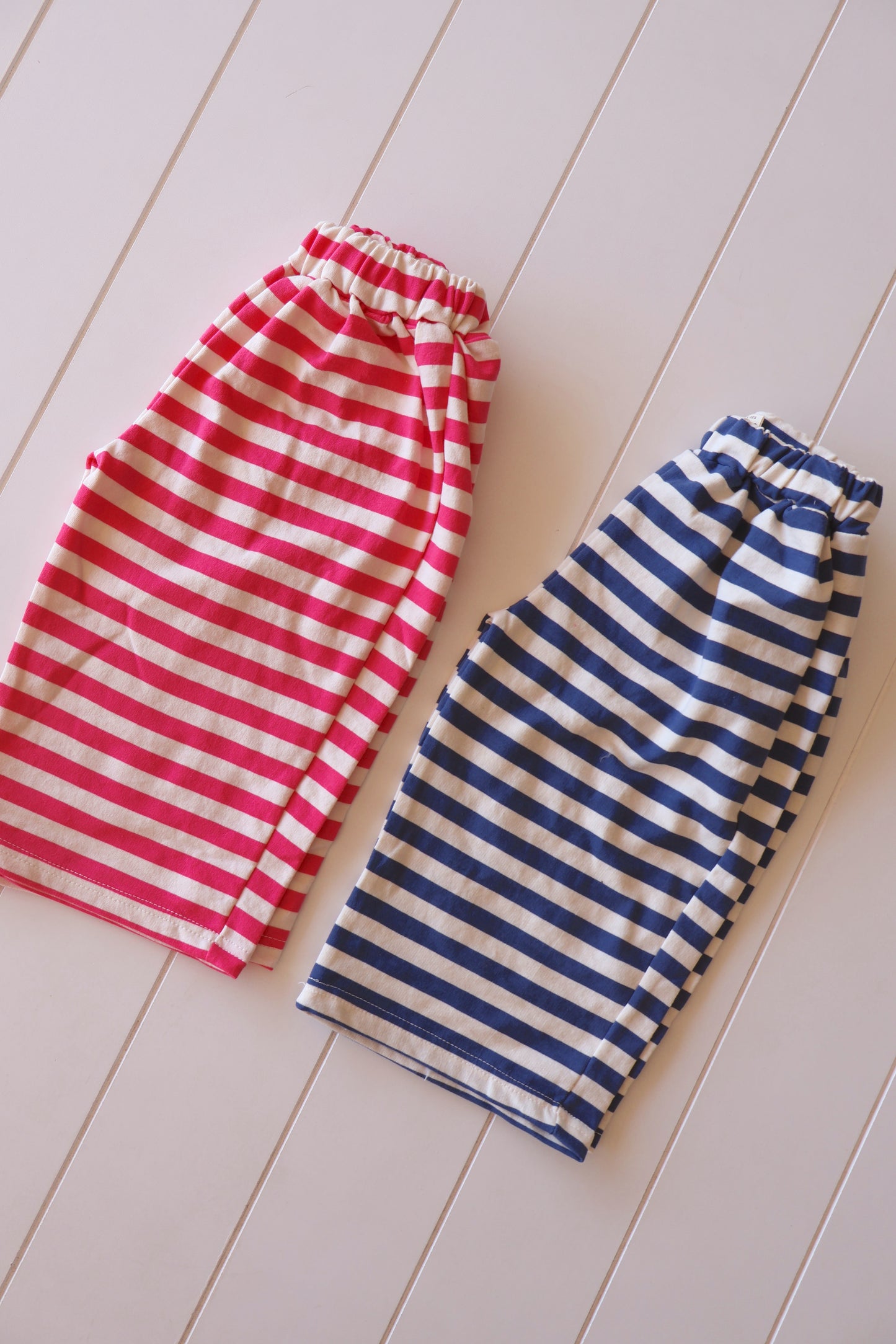 Stripe Cotton Pants