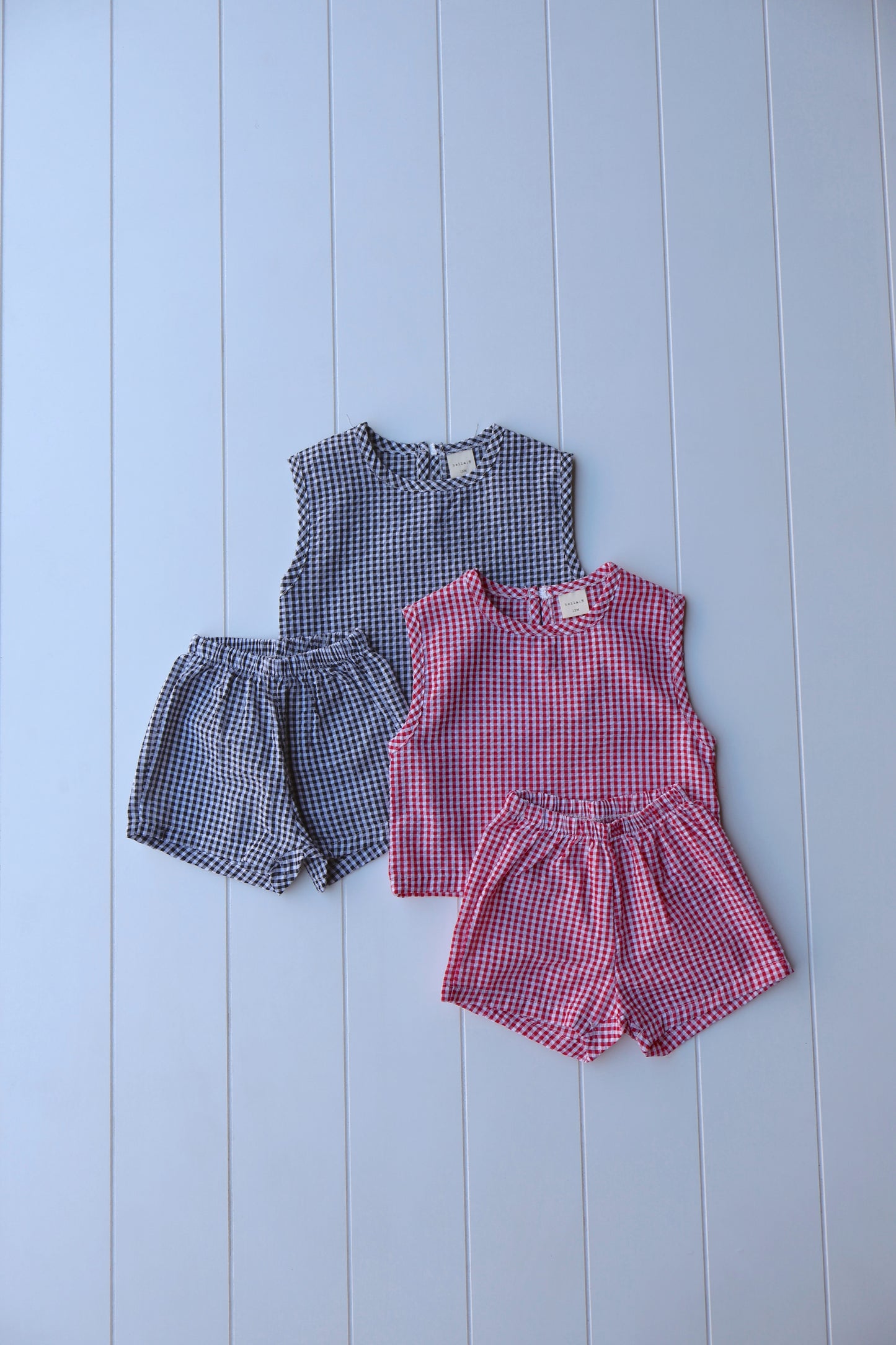 Gingham Short Set