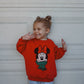 Disney Christmas Minnie/Mickey Kids Crew Neck