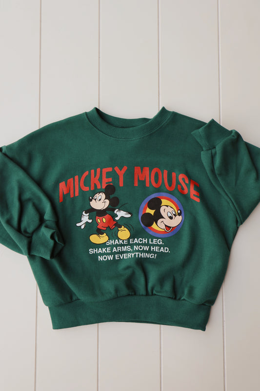 Mickey Green Crewneck