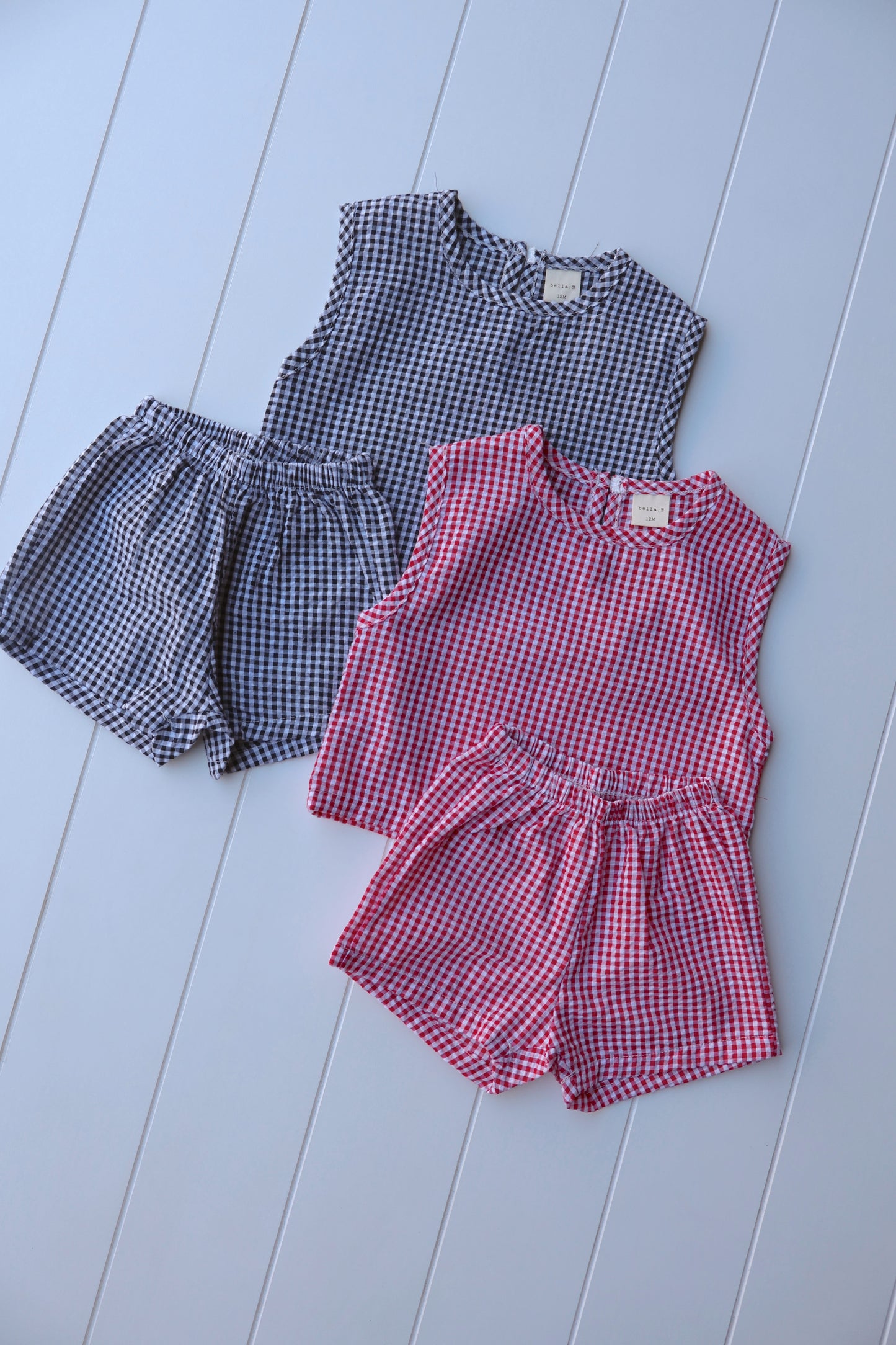 Gingham Short Set
