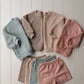 Fall Ribbed Short Set