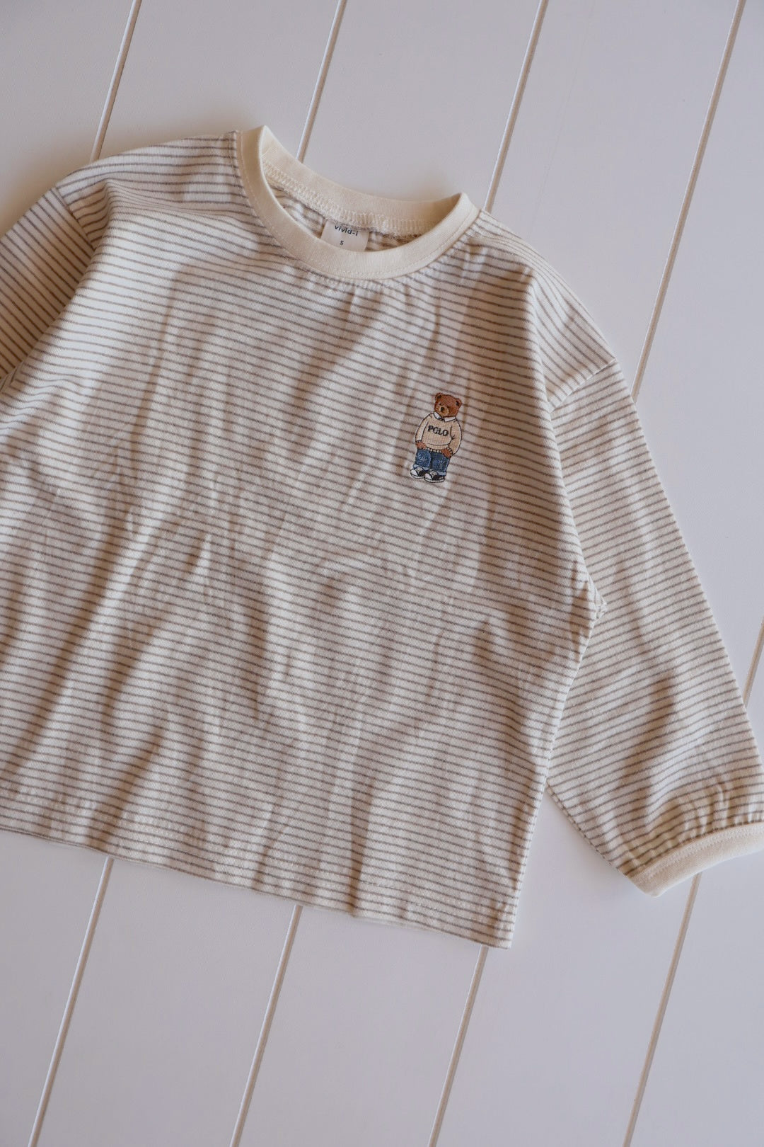 Teddy Stripe T Shirt