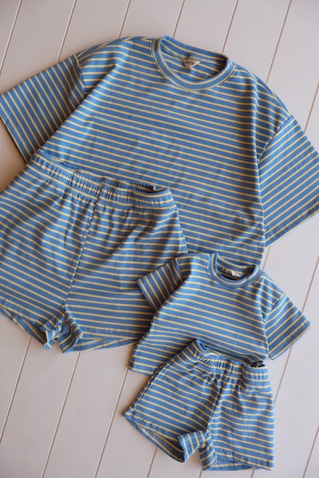 Blue/Yellow Stripe Kids Set PRE ORDER