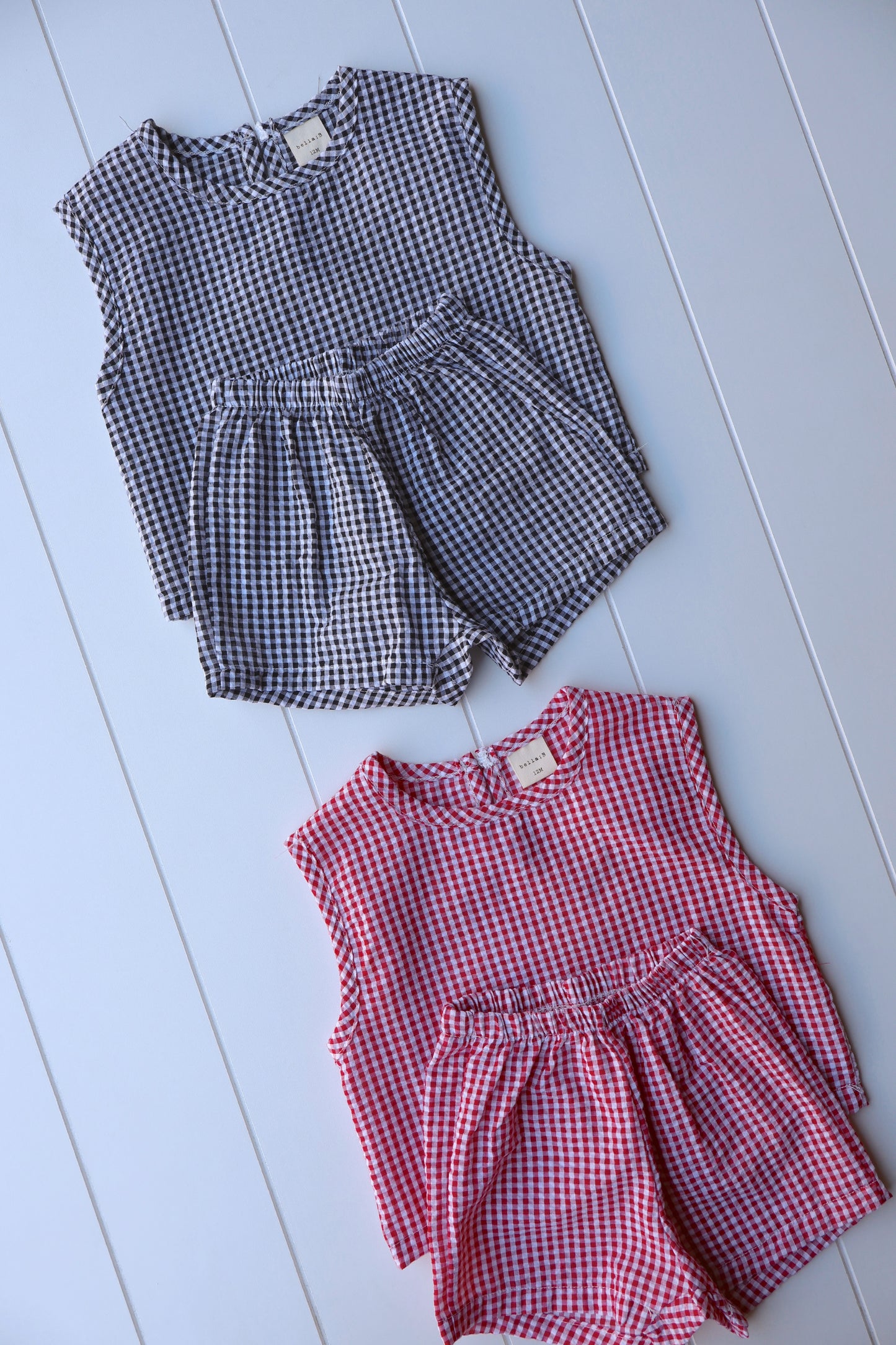 Gingham Short Set