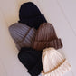 Rib-Knit Beanie