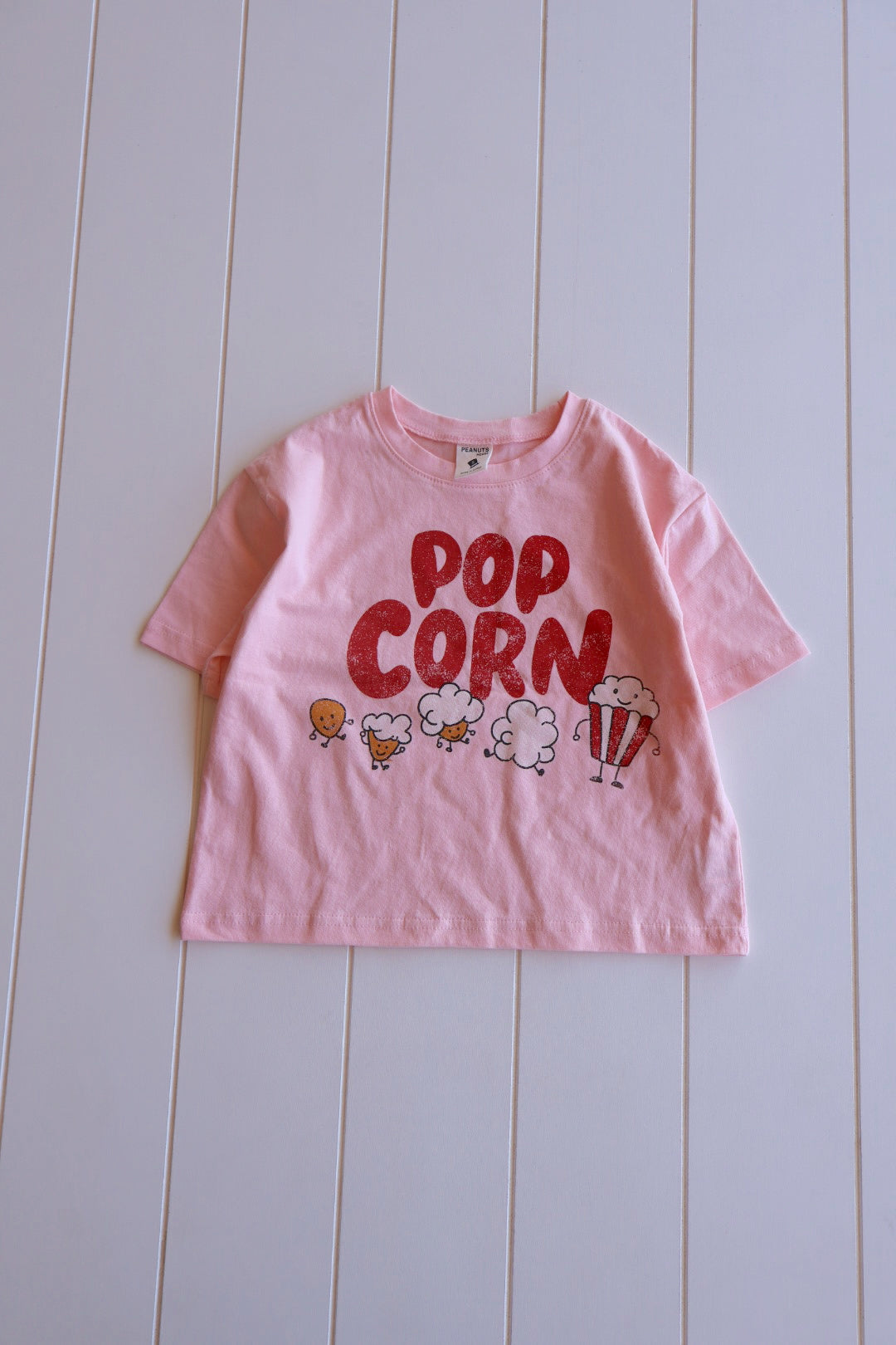 Pink Pop Corn Graphic Tee