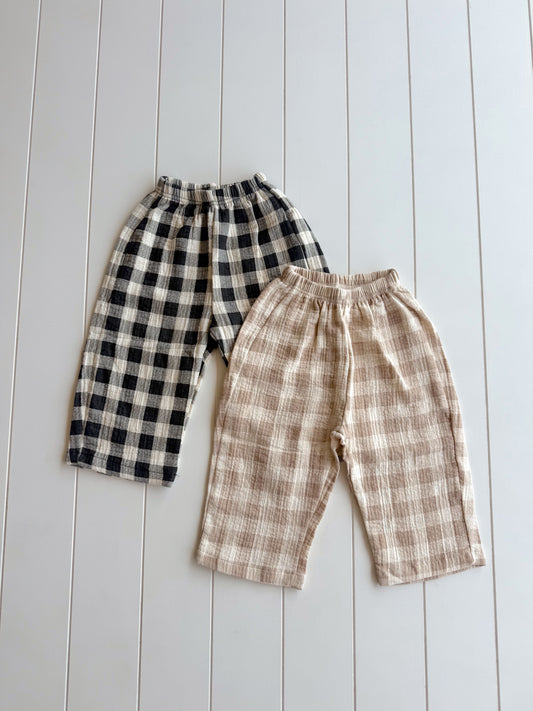 Gingham Pants (PRE ORDER)