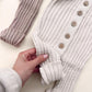 Knit Baby Button Jumpsuit